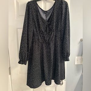 SHEIN Curve Black Dress